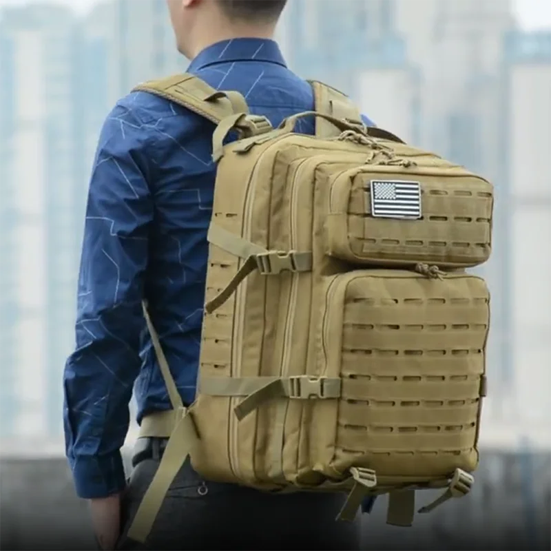 Hunting Large Capacity Hiking Waterproof GYM Mountain Laser Tactical Backpack