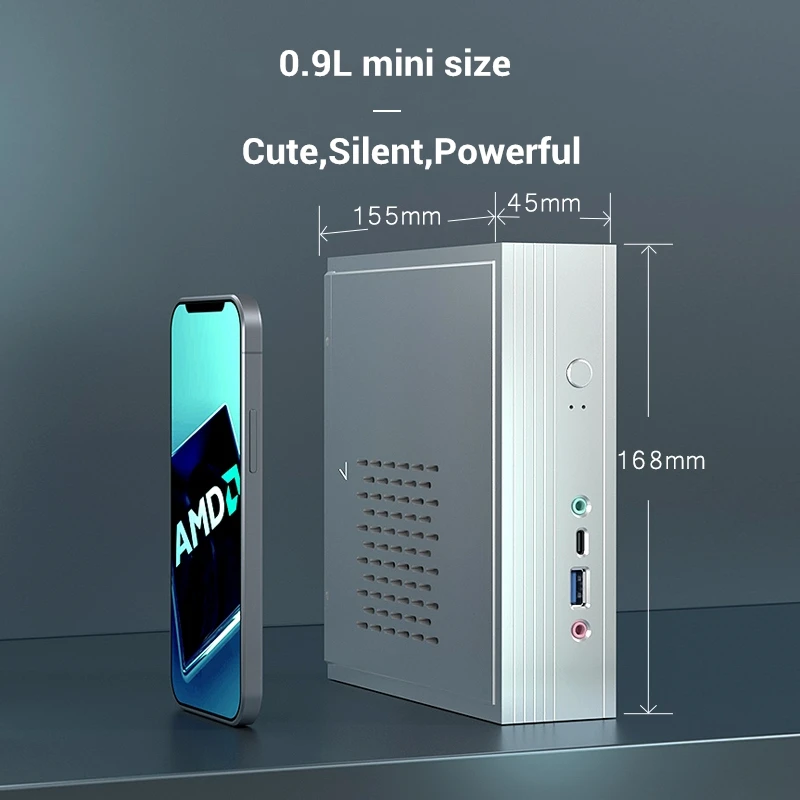 
TOPFEEL T72M desktop AMD mini pc ryzen3 ryzen 5 gamer VEGA8 VEGA11 Graphic mini pc micro portable embedded gaming pc computer 