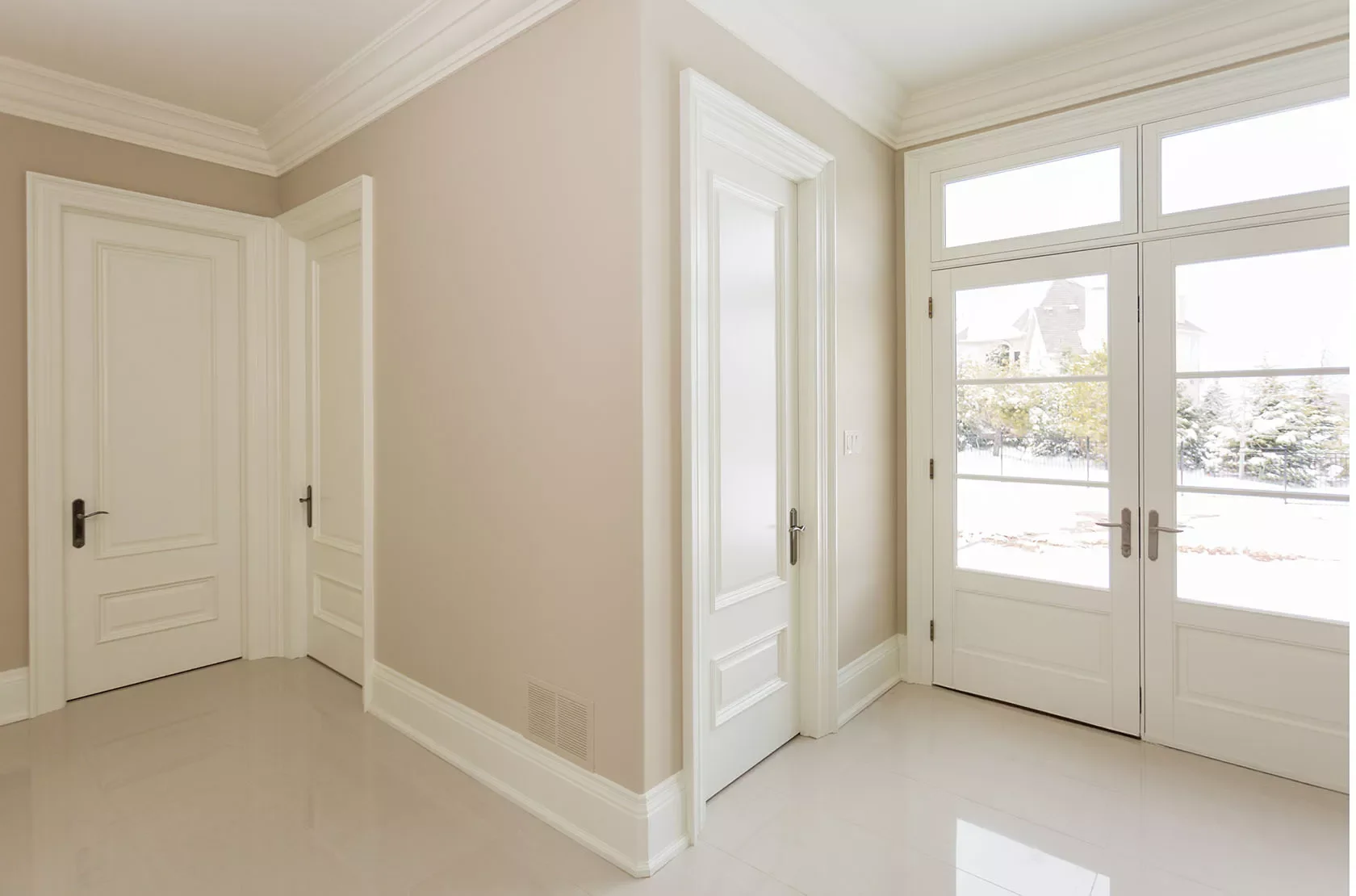 Wooden Entrance insert Glass Door Interior Wood High Quality Bedroom Internal Room Design Modern