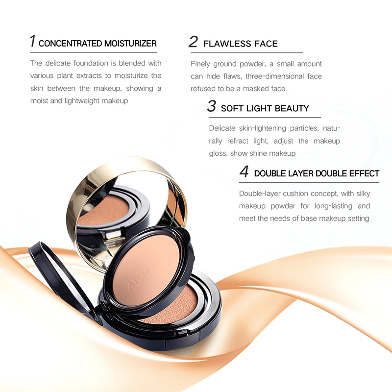 Korean Cosmetics Private Label подушка для кожи BB крем основа оптом воздушная CC