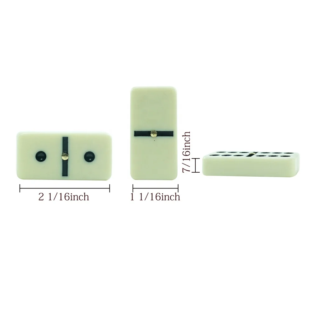 Factory Hot Sell Customized 5211 Domino Toy with Luxury Premium Pu Leather case Box Manufactures Supply