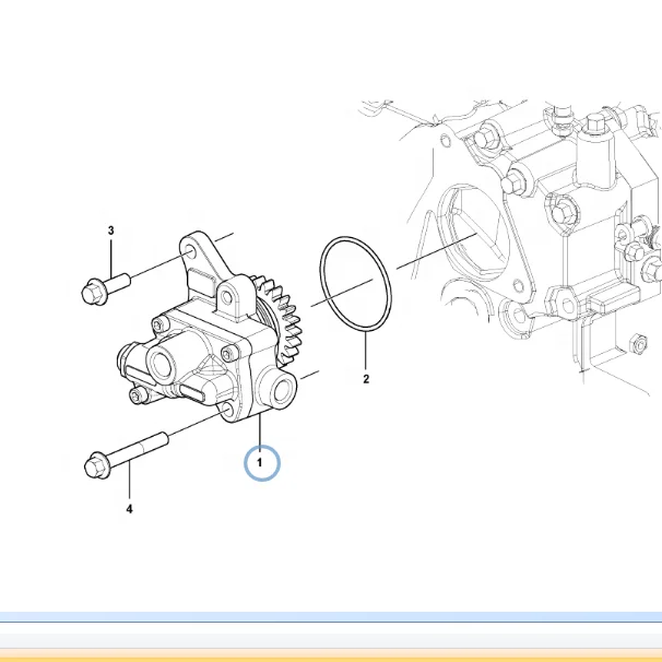 Volvo EC350DL High Quality  Fuel Pump