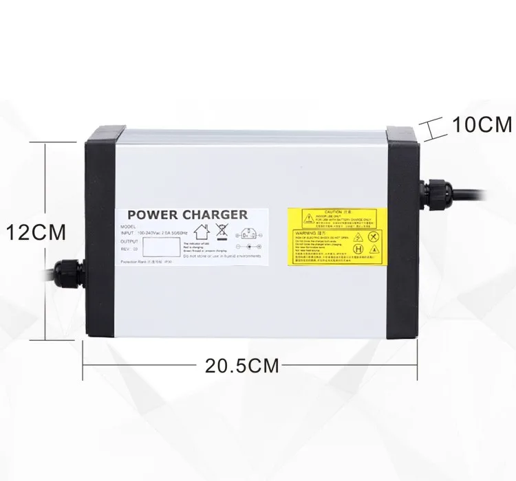 
58.8V 15A Lithium Battery Charger for Car Electric Forklift Marine 