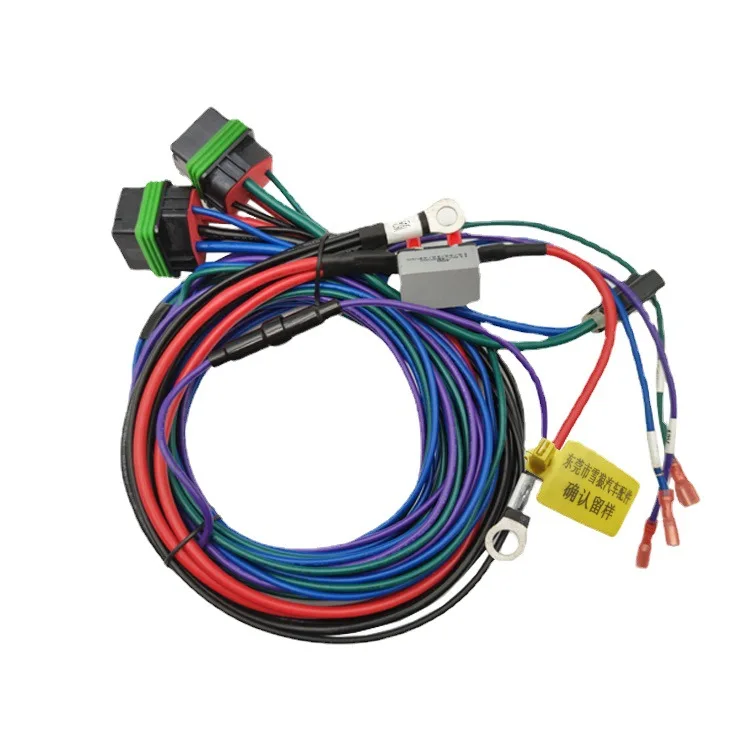40A automotive waterproof relay battery connection cable new energy power supply energy storage cable harness