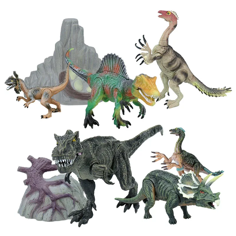Dinosaurios de juguetes dino park dinosaurios plastico dinosaurio с музыкальным голосом