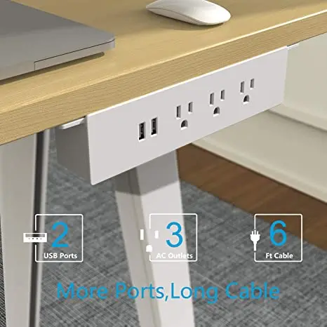 Conference Recessed Power Strip Desktop Power Grommet Socket Table Socket with usb