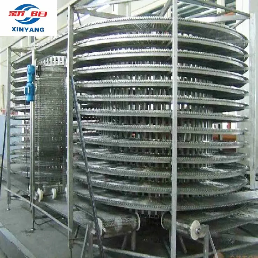 2019 Hot sale IQF single double spiral Freezer for shrimp with CE certificate
