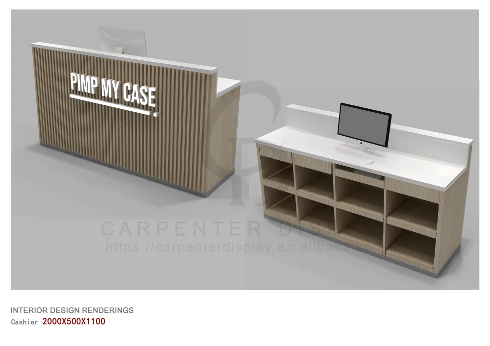 Contemporary Cell Phone Kiosk Interior Design for Urban Settings