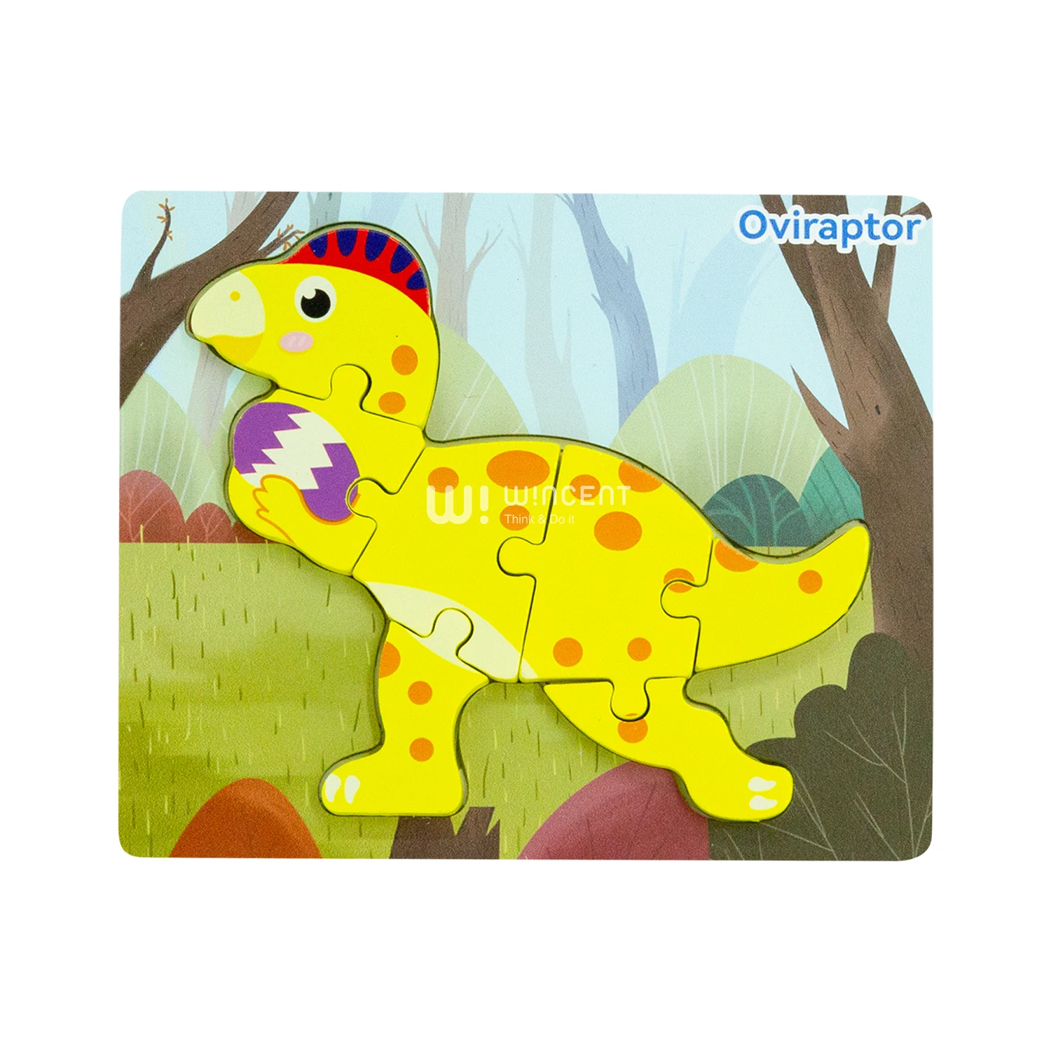 CPC CE Early Learning 3D Animal Traffic Puzzle Board Game Children Cognitive Wooden Matching Puzzles Toys For Kids Boys Girls