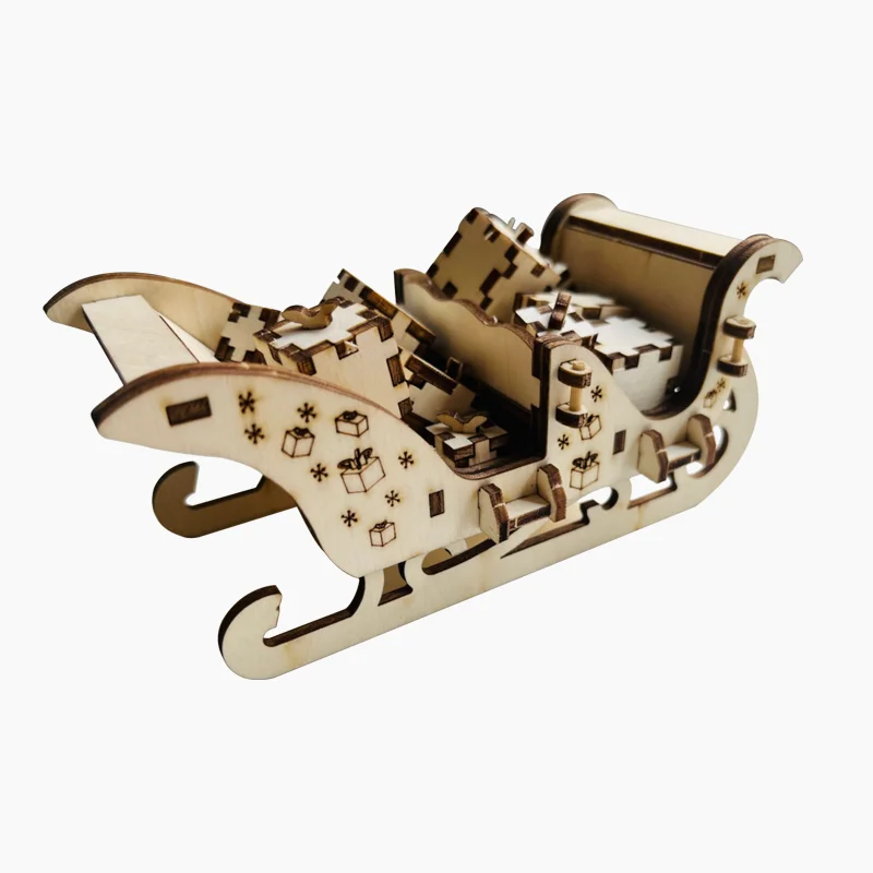 High Quality Wooden Puzzle Intelligence  Wonderfully     Jigsaw 3d Wooden Puzzle For Holidays gifts