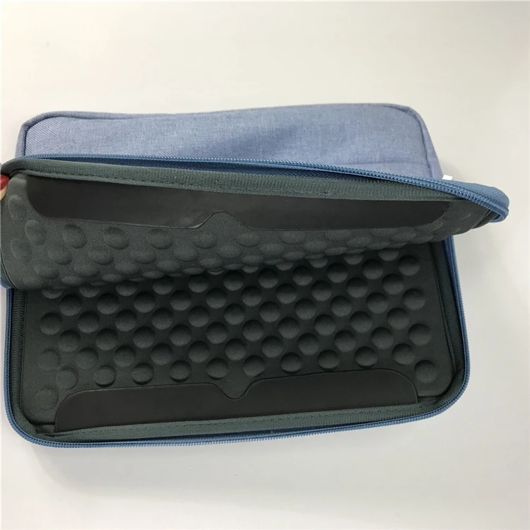 UOO OEM Customized Jeans Fabric Surface Neoprene Laptop Sleeve Pouch