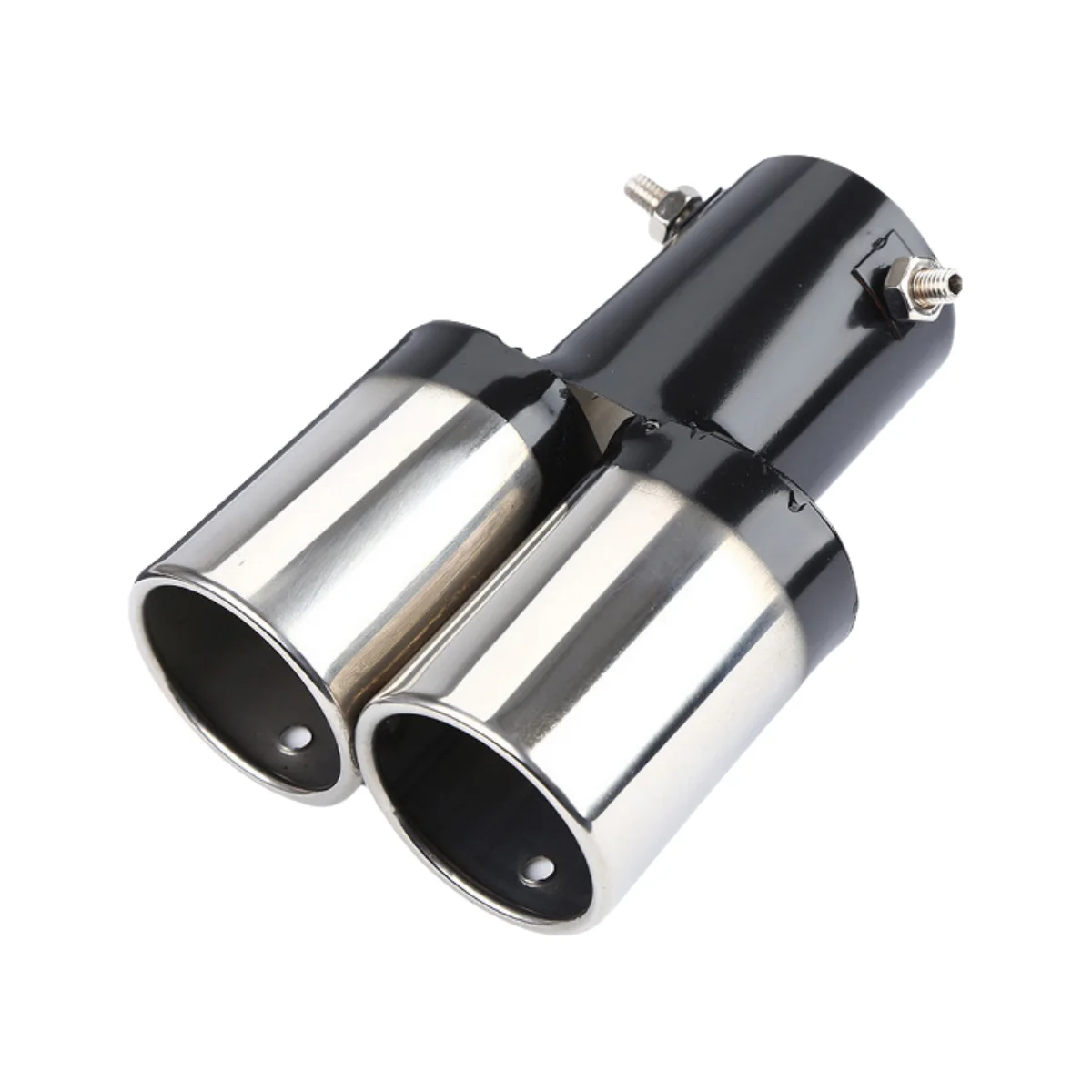 Car Exhaust Tail Pipe 304 Stainless Steel Tail Throat For Mercedes Benz E-Class W212 Exhaust Tips