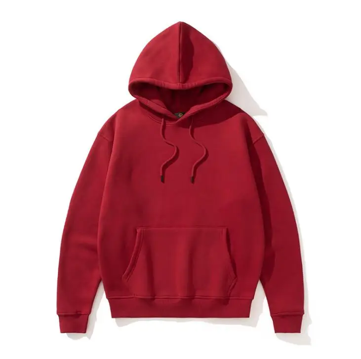 
Wholesale custom logo sweatshirts unisex men women long sleeves organic cotton oversized plain hoodies pullover sweatshirt 