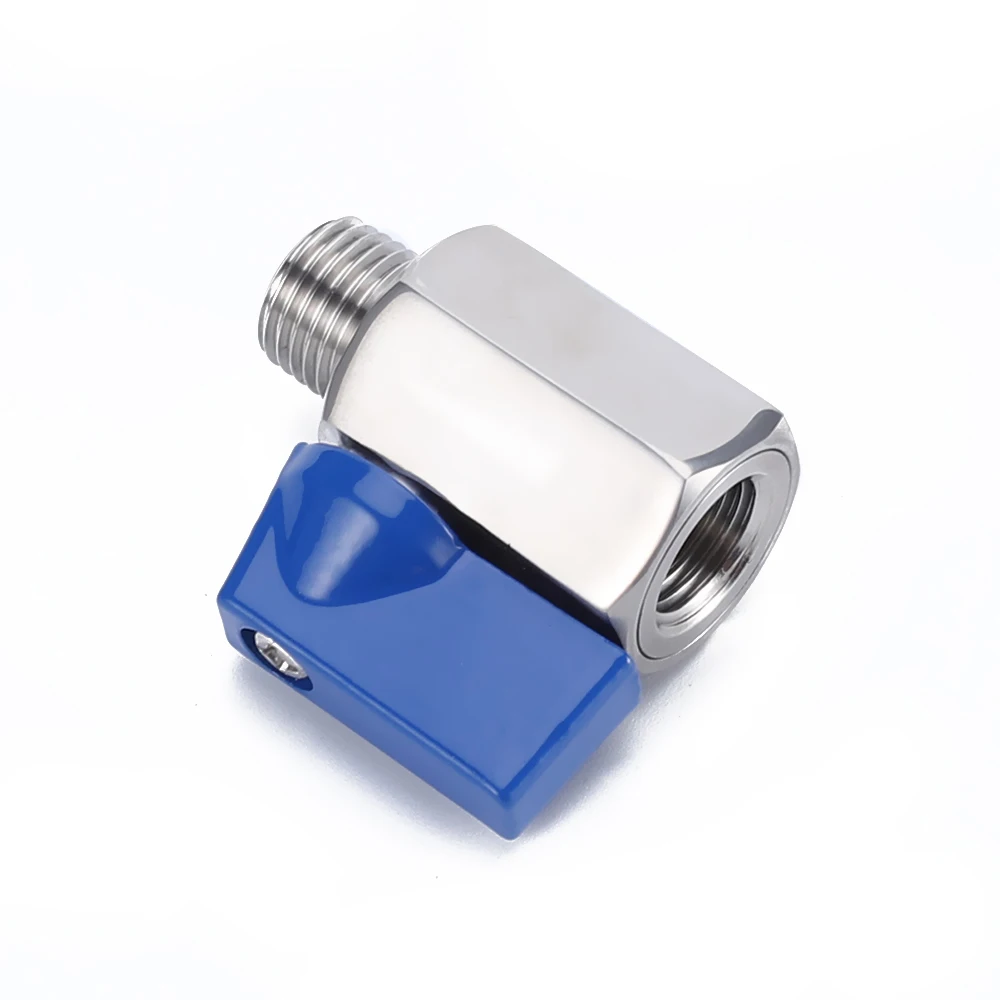 SS304 Sanitary Thread 1/4 Inch PN63 Mini Ball Valve M/F