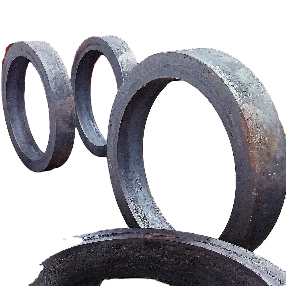 Alloy steel forgings 42crmo 40cr Gcr15 forging forging ring flange rough turning processing modulation