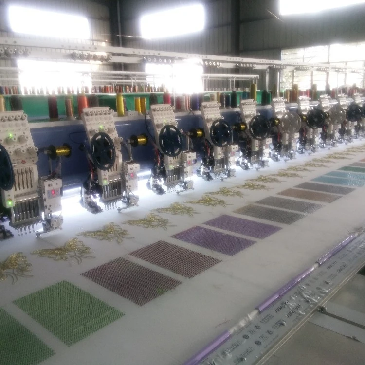 621 6 needle brother embroidery machine Double sequin domestic embroidery machine