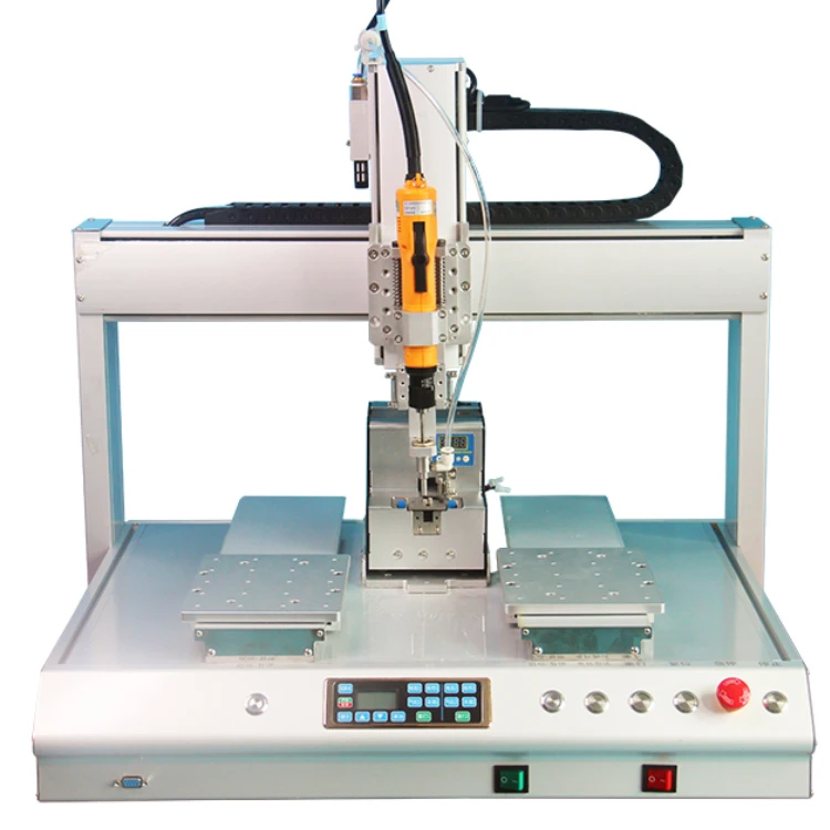 2020 Hot Product Single Head Double Position Automatic Lock Screw Machine