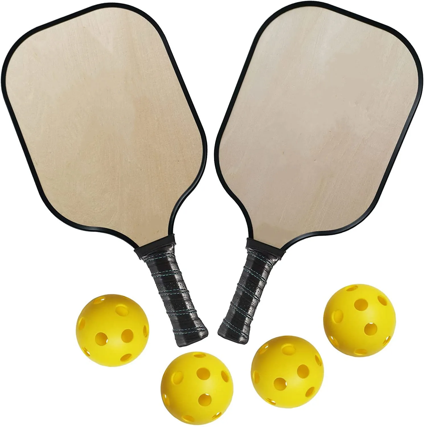 Высокое качество OEM индивидуальный деревянный лопатка для пиклбола