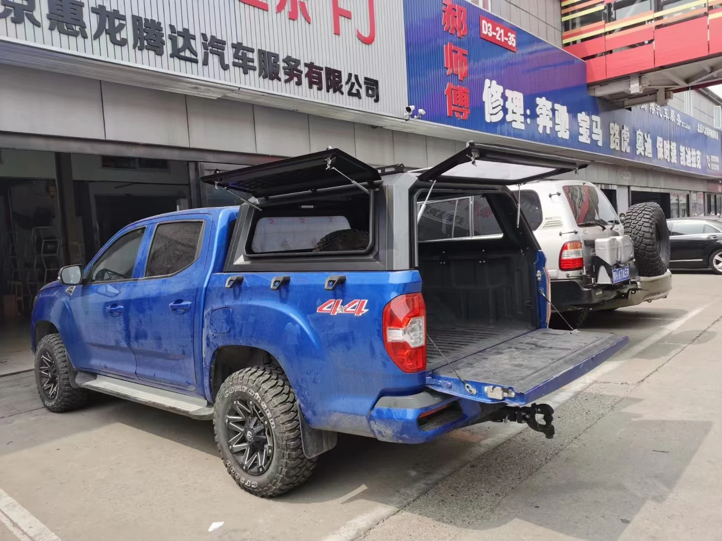 Pickup Canopy Truck Bed Lid Truck Cover For Hilux Navara D-max