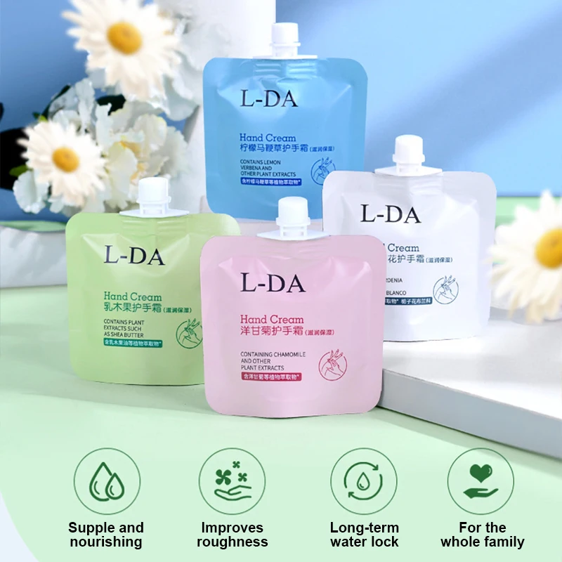 Private Label Wholesale 30ml Portable Mini Bagged Moisturizing Antifreeze And Anti-Drying Plant Hand Cream