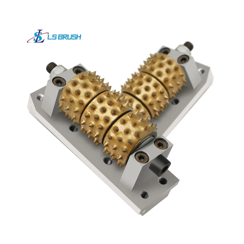 Langshuo diamond fickert brush hammered processing with durable quality plates tool for granite stone lichi surface