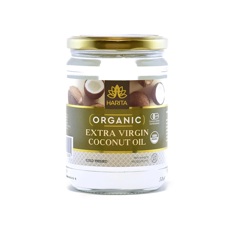 Натуральное кокосовое масло холодного отжима HARITA Шри Ланки для оптовой продажи (1600565204692)