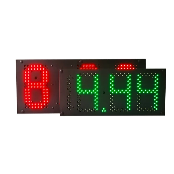 LED oil price display screen/led number digit display 7 segment panel / seven segment number signage control display