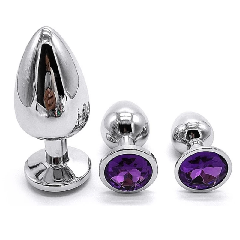 factory wholesale cheap price free sample anal plug set sex toy plug anal metal adult anal toys for gay