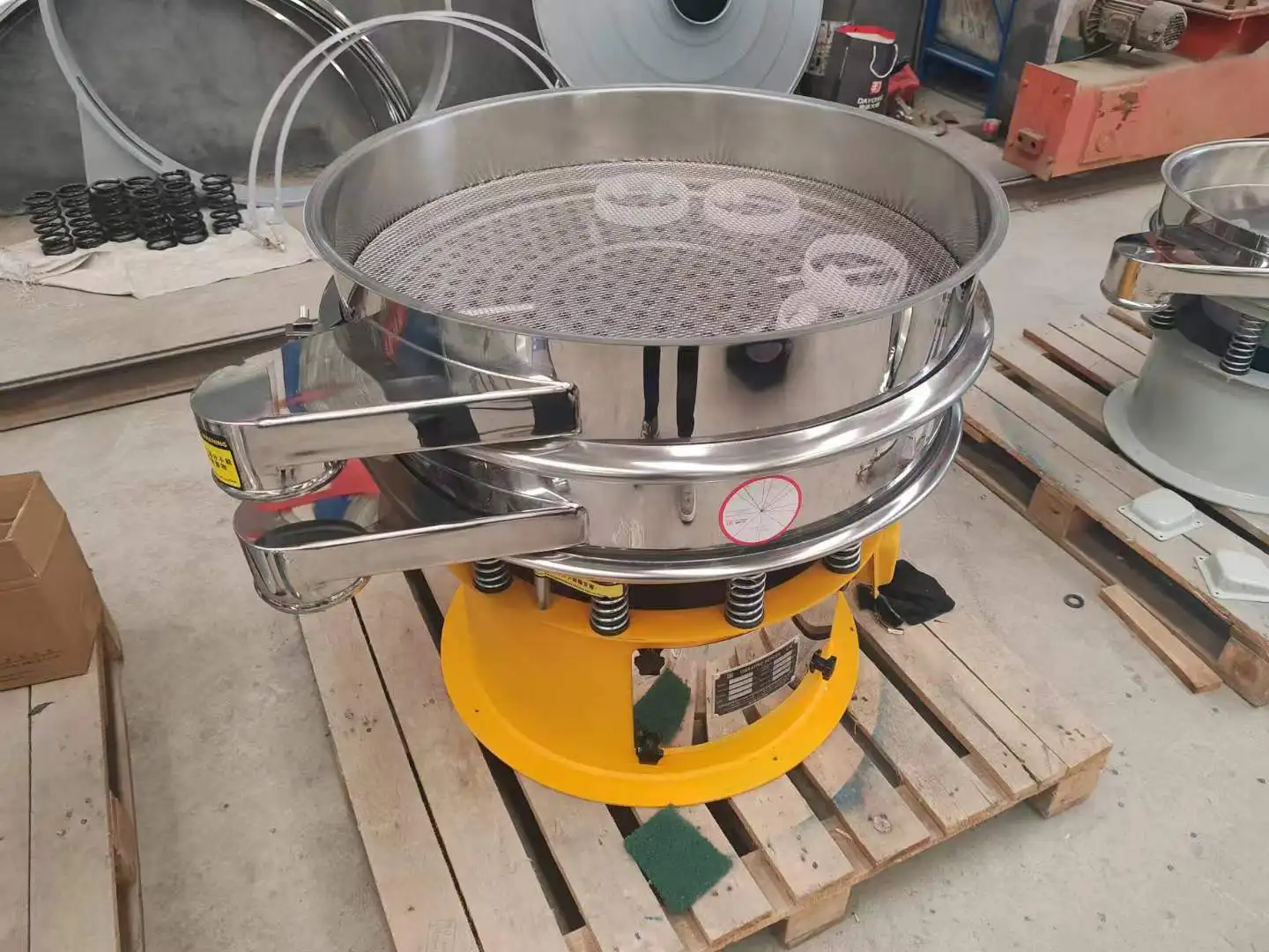 vibrating sifter circular vibrating screen vibrating sieve for the food processing industry