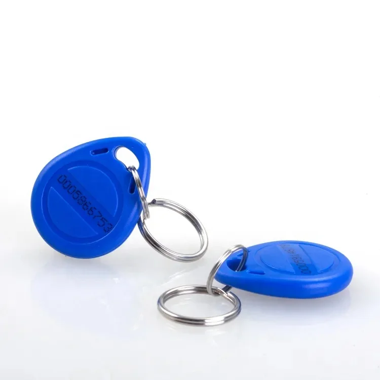 Customized Printing NFC Key Tags rfid Key Chain Waterproof RFID Key fobs