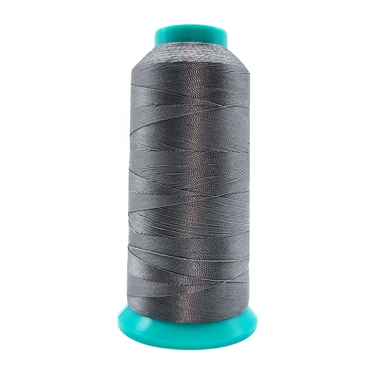 Thread high tenacity 100% polyester sewing thread in colors 150d/3 150/3 150d 3 in China polyester filament sewing thread