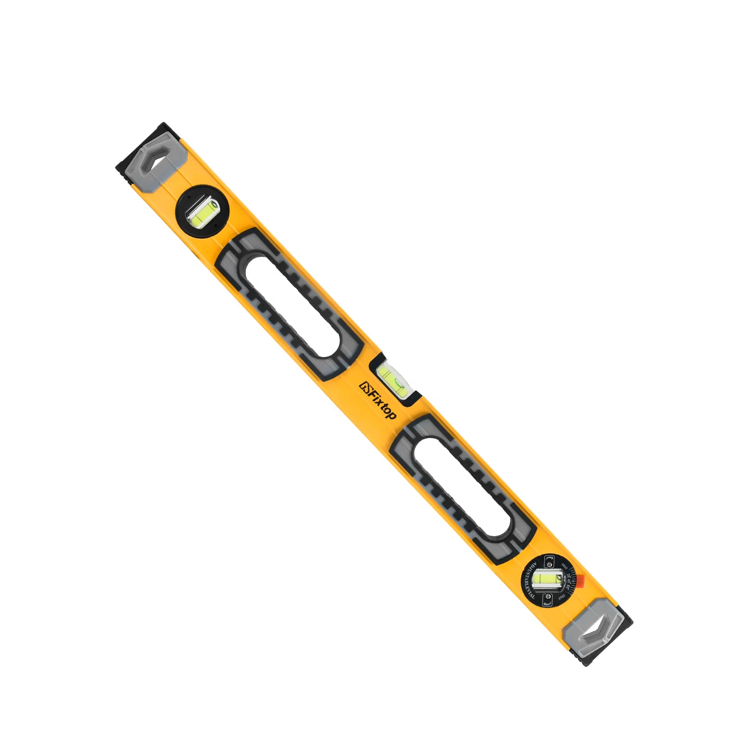 strong magnetic field Compact Wooden Level Indicator with Bubble Level for Outdoor Use 2m spirit level