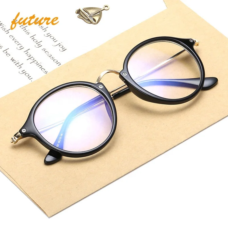 
J2052 Fashion Newest Style Plain Eteglasses Frame Optical Clear Lens Reading Glasses Trendy For Men Women Eyeglasses 