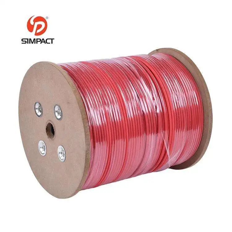 Pvc/Pe/Lszh/Cmp/Cmr Jacket 100M 22/20/14/12/18Awg 4 core 8 core fire resistant alarm cable specification