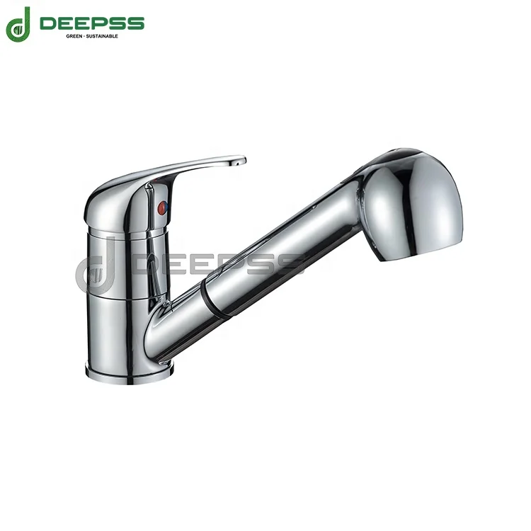 DEEPSS complete series factory price chrome finish basin mixer deck mount single handle washbasin mixer tap for project