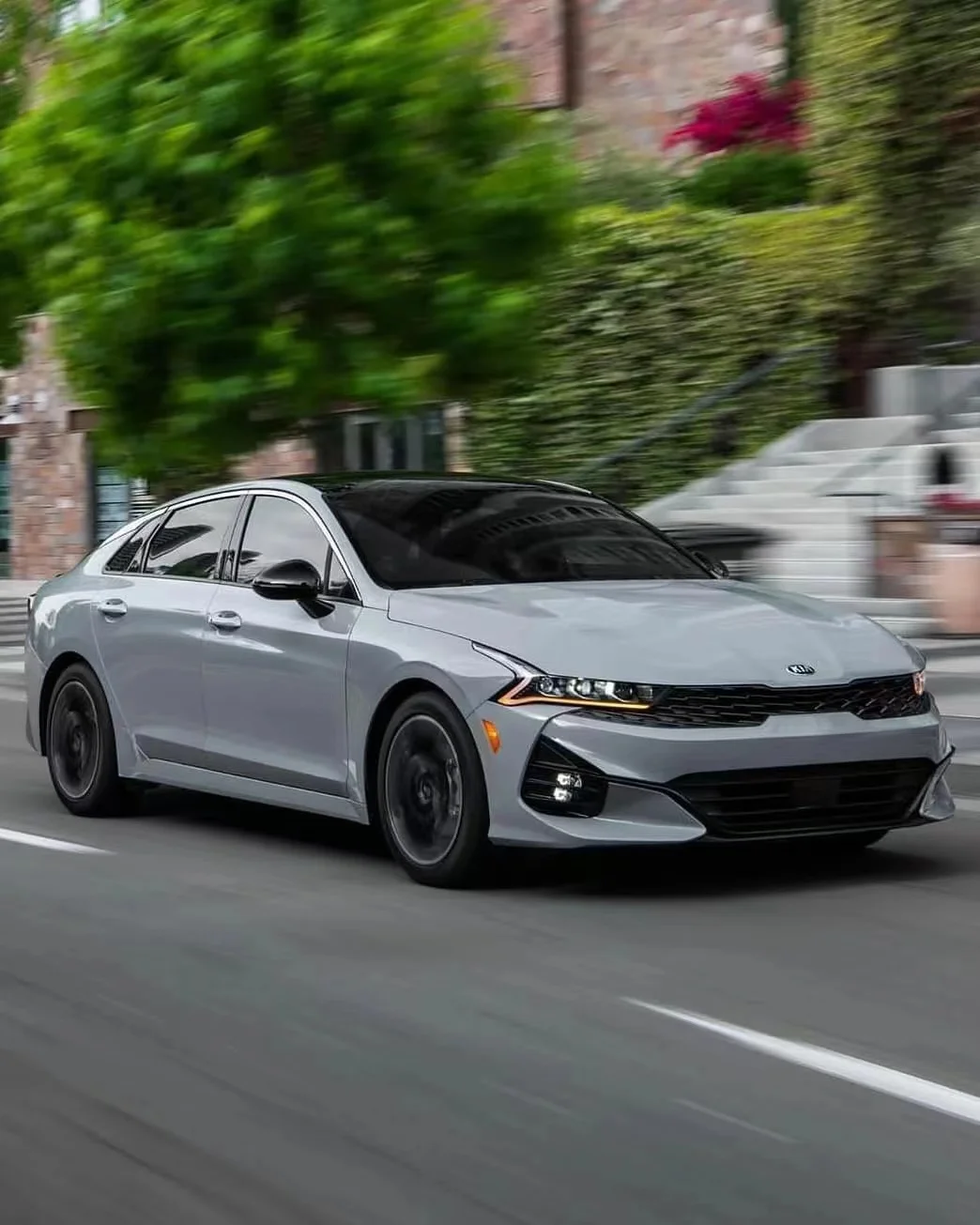 Car Petrol Vehicles Gas Engine 2023 Kia K5 Gasoline New LED Electric Sedan Leather Turbo Dark Multi-function Automatic Sunroof