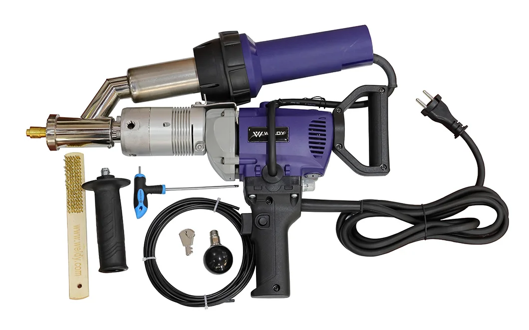 Weldy EX2 Extruder HDPE/PP/PVDF Plastic Pipe Extrusion Welding Machine