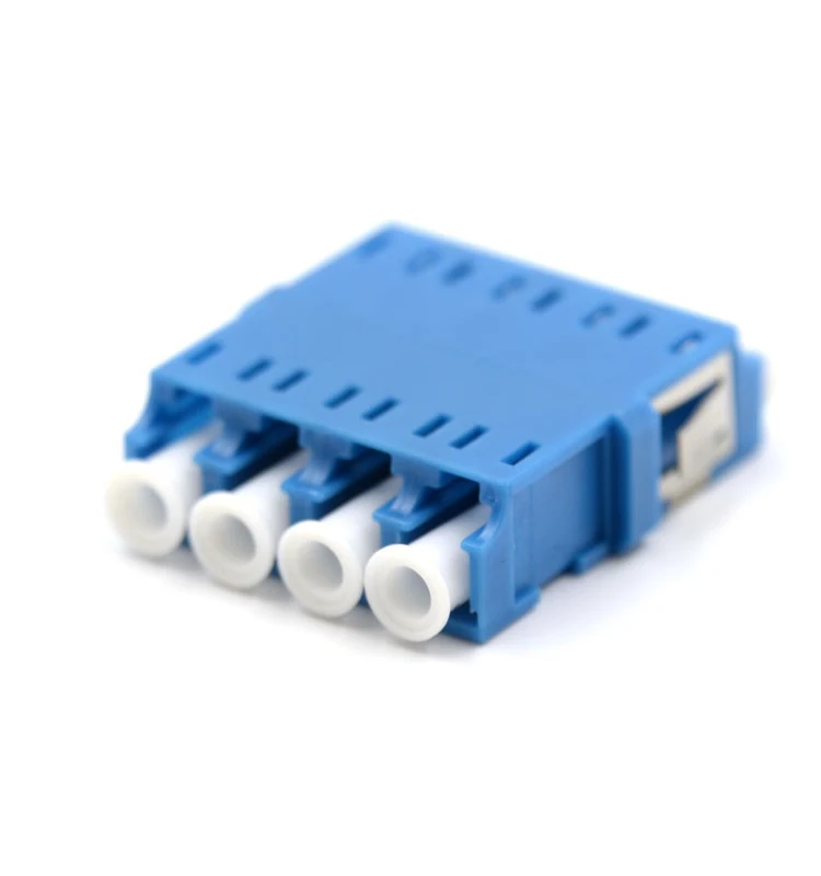 LC/UPC SM Fiber Optic Adapters Components Duplex Quad Coupler price list