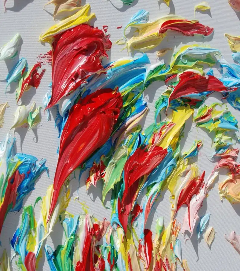 Abstract Oil Painting Core Handmade Abstract Canvas painting for living room home hotel cafe modern Wall Decoration