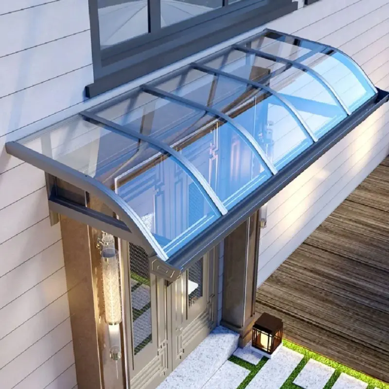 House Balcony Terrace Patio Cover Aluminum Polycarbonate Canopy Awning