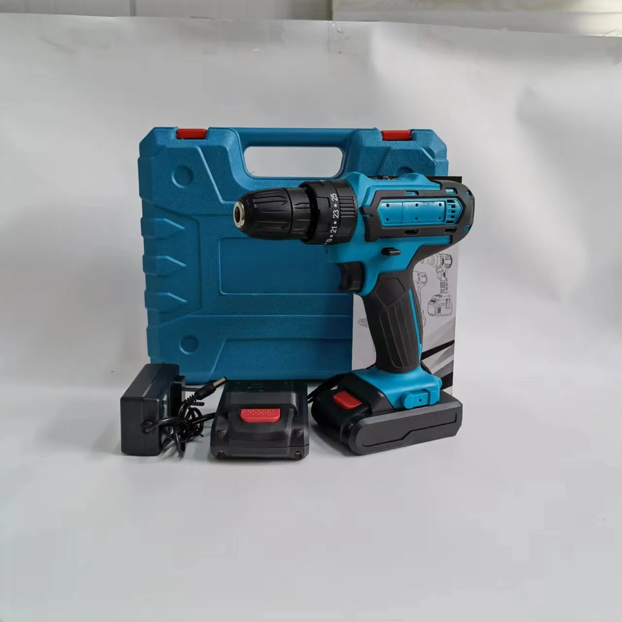 Quality Assurance Electric Drill Spare Parts  Hand Drill Machine Toolbox