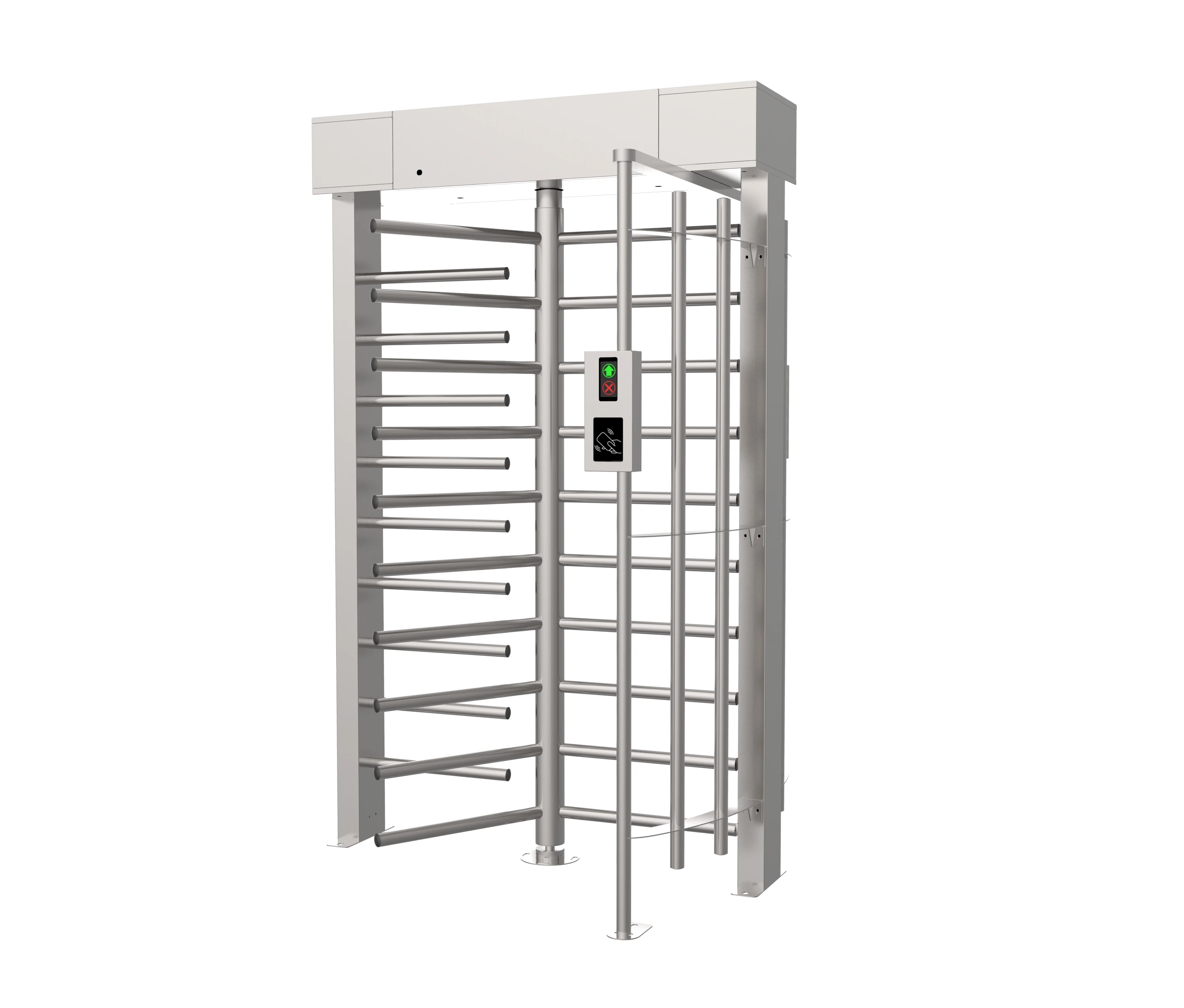 Высокая безопасность, автоматическая система контроля доступа, полная высота, турникет, ворота