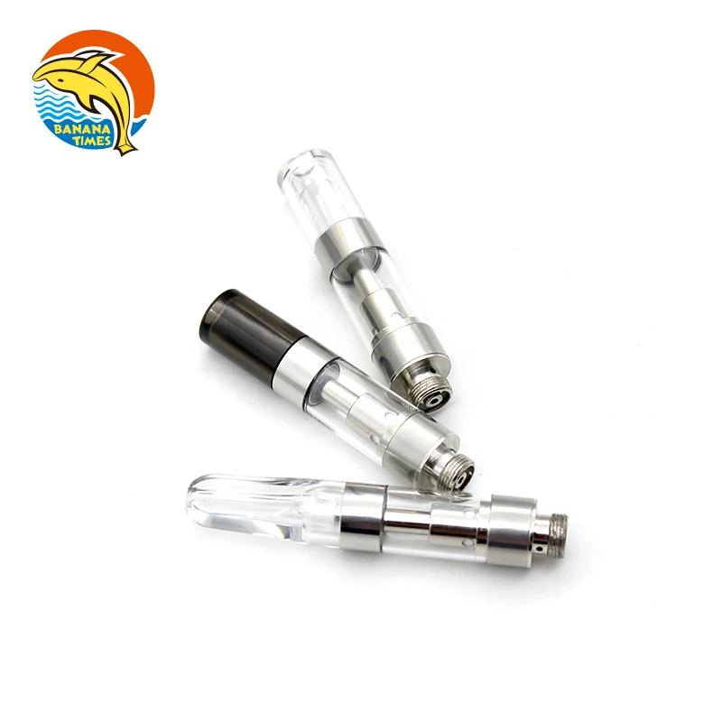 Bananatimes glass 510 cbd vape pen cartridge custom logo vape cartridge 0.5ml