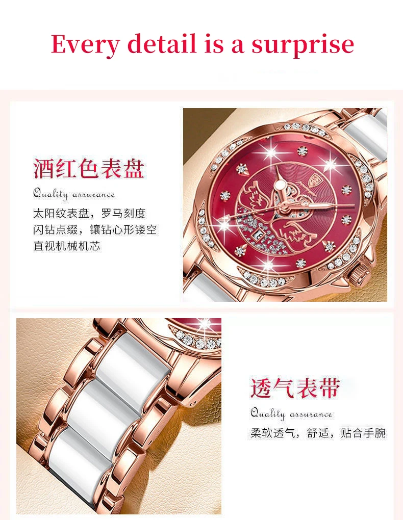 2022 OEM Custom Logo Luxury Fashion Sport Women Wrist Luxury Quartz Watch For Ladies Women Watch