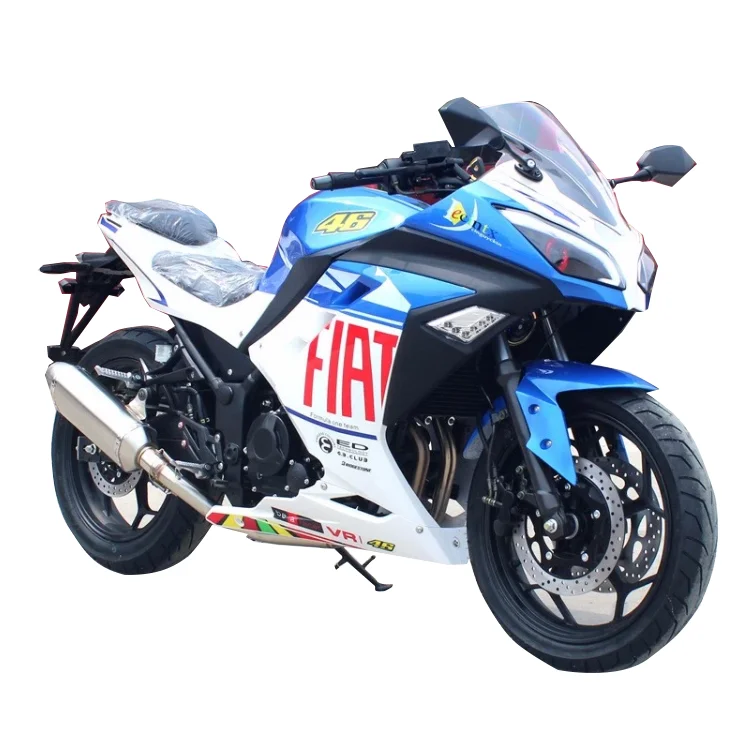 Черный одноцилиндровый мотоцикл 250 CC