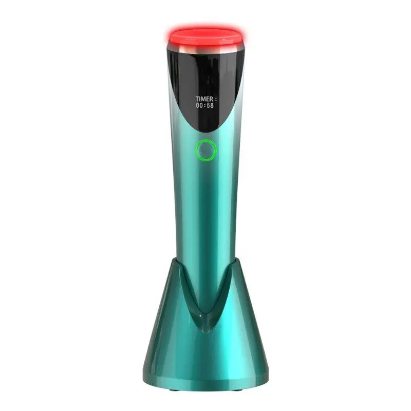 Home Use Skin Firming Beauty Machine Heating Led Facial Eye Massager Red Lights Vibration Face Lifting  Wrinkle Removal Machine