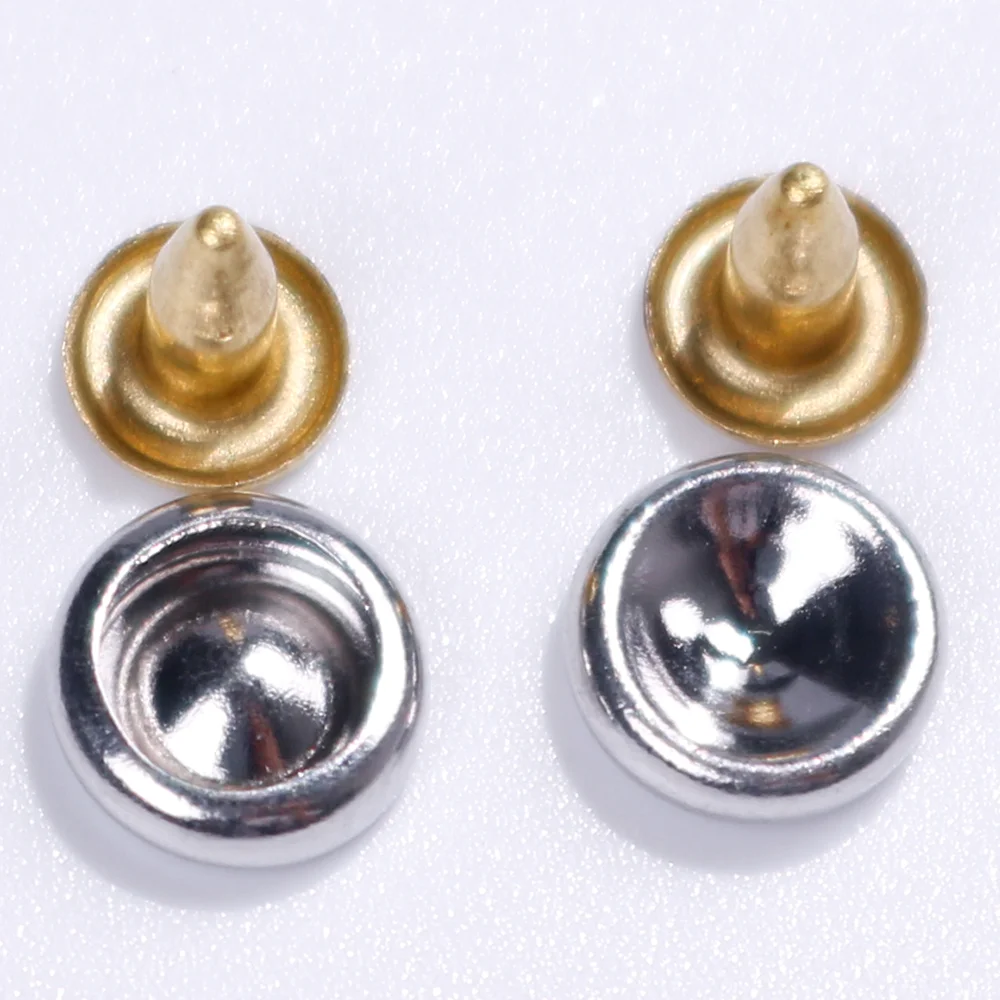 Джинсовые заклепки, металлическая латунная джинсовая кнопка, заклепка с логотипом