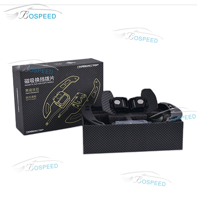 CUSTOM For Audi B9 PA A3 A4 A5 S3 S4 S5 RS3 RS4 RS5 Carbon Fiber Paddle Shifters Car Steering Wheel Shift Extensions Accessories