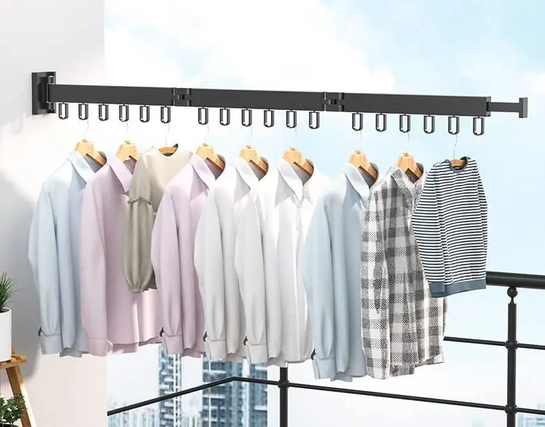 Wholesale High Quality foldable clothes drying rack outside Aluminum Metal Clothes Drying Rack
