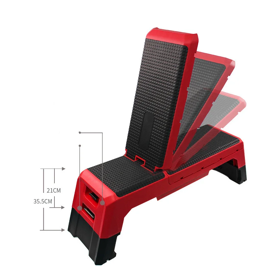 Multi-Functional Stepper aerobic Platform Weight Training Adjustable Fitness Board Step custom Aerobic Stepper